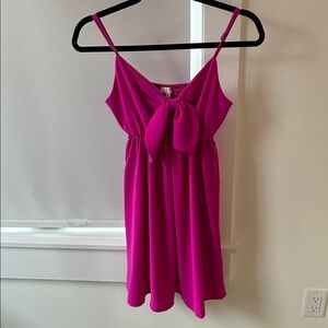 TCEC Fuchsia Pink mini dress